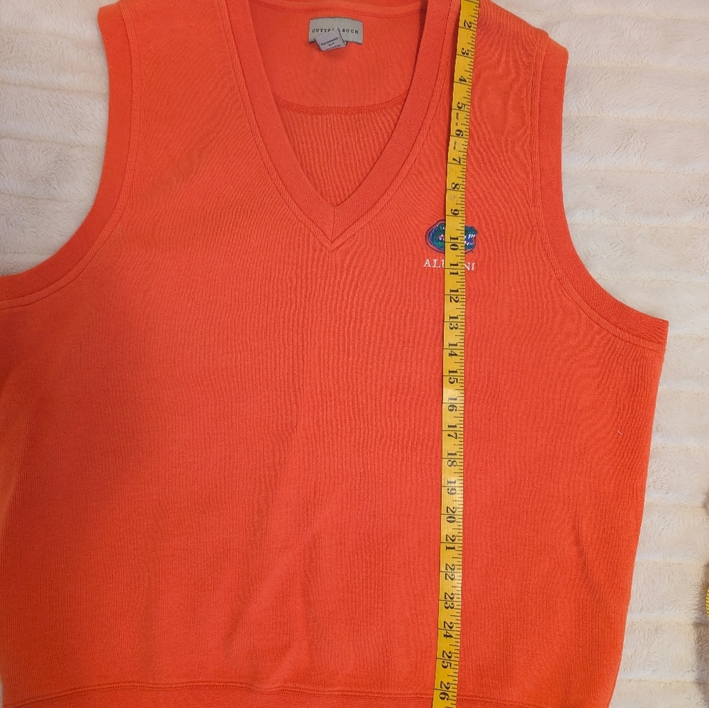 Florida Gators Men's V-Neck Embroidered Sweater Vest Size XL - Picture 7 of 10